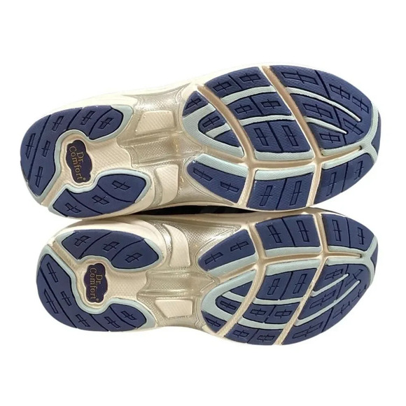 Dr Comfort Athletic Shoes Women 9W Blue White Refresh Therapeutic Sneaker NEW - Picture 7 of 12